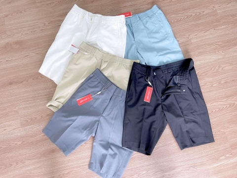 Quần short Pierre Cardin 5 màu chất mềm, hàng dư full tag cho nam