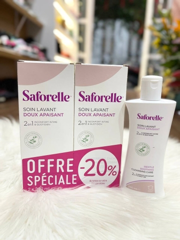 Dung dịch vệ sinh phụ nữ Saforelle 250ml hàng Pháp