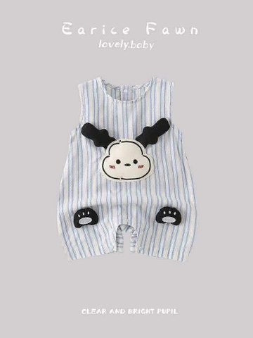 Bodysuit thô đũi 4 mẫu Puppy, Mickey, vịt Donald, dưa hấu