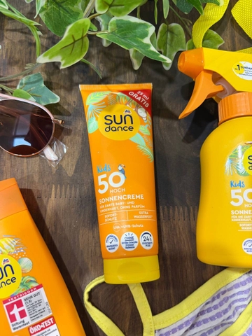 Kem chống nắng Sun Dance kids 50 Hoch Sonnencreme cho bé 125ml