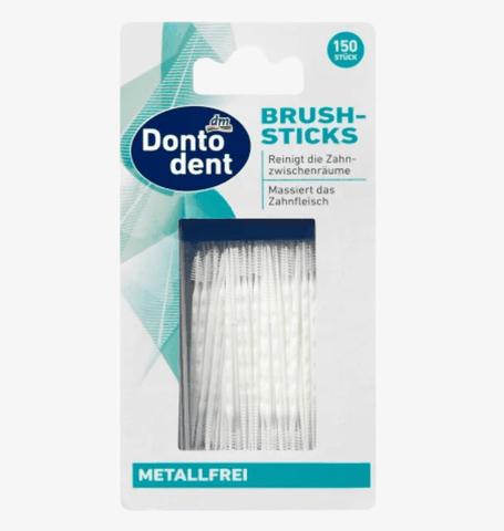 Hộp tăm 2 đầu DONTODENT Brush Sticks 150c
