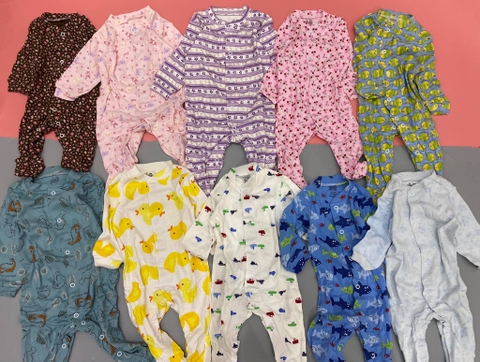 (HATTT) Body Sleepsuit bé trai bé gái hãng George