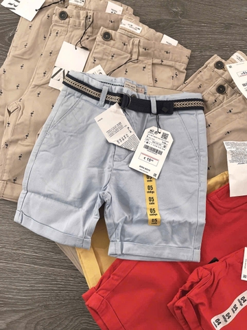 Quần short kaki Zara bé trai 4 mẫu hè 2025