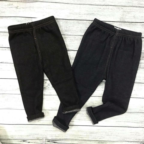 Quần legging giả jean LÓT LÔNG