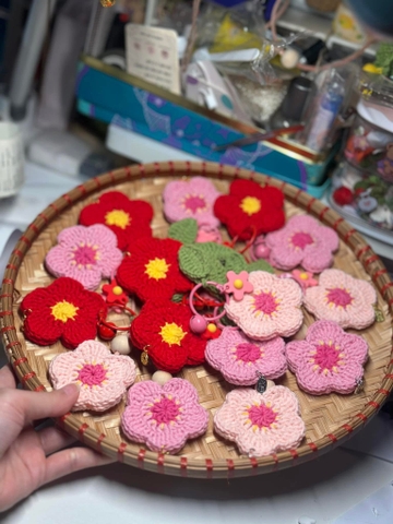 Móc khoá hoa lá các mẫu