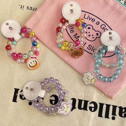 Set 2 vòng tay mẫu Melody, mặt cười…8 mẫu cho bé