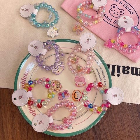 Set 2 vòng tay mẫu Melody, mặt cười…8 mẫu cho bé