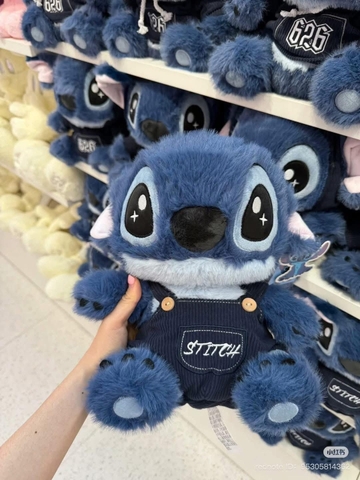 Gấu bông Stitch xanh 3 mẫu 3 size cho bé