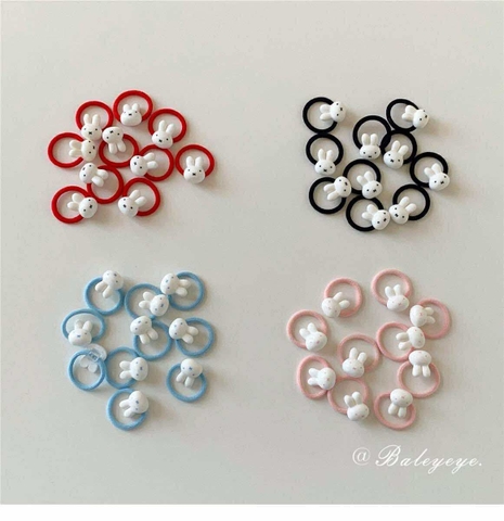 Set 40 dây chun hình thỏ