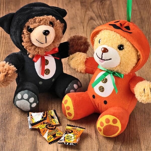Gấu Halloween Friend kèm kẹo 19gr