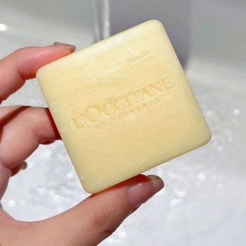 Set 2 bánh xà bông L'OCCITANE Shea Butter Extra Gentle Soap Verbena 50gr