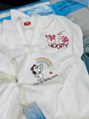 Áo khoác chống nắng SNOOPY nhiều màu cho bé trai, bé gái