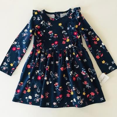Váy dài tay thô, cotton Carter's và Lands' End nhiều mẫu cho bé gái