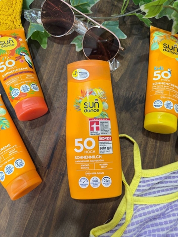Kem chống nắng Sun Dance 50 Hoch Sonnenmilch bôi body và mặt 200ml