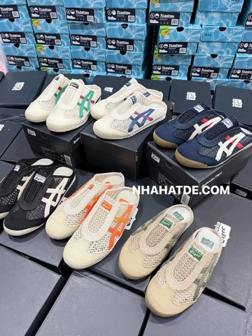 Giày Onitsuka Tiger Mexico 66 Sabot lưới thoáng khí nhiều màu