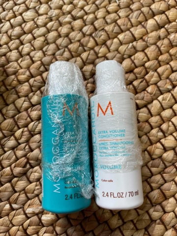 Set dầu gội và xả Moroccanoil Extra Volume 70ml