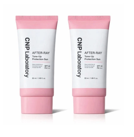 Set 2 tuýp kem chống nắng CNP Tone Up Protection Sun SPF42 50ml [MẪU MỚI]