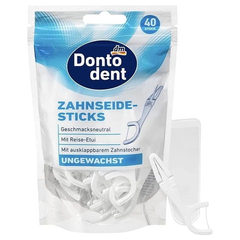 Gói tăm chỉ nha khoa DONTODENT 40st cho người lớn