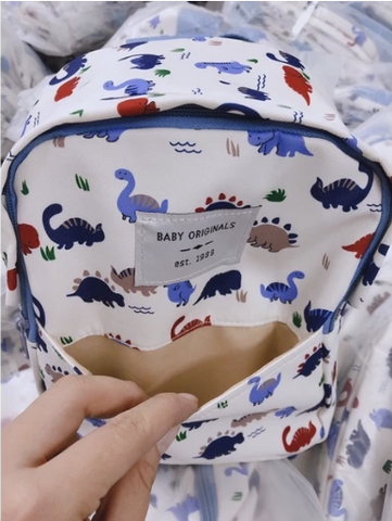 Balo Zara khủng long Baby Originals est.1989