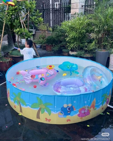 Bể phao gấp gọn 3 size