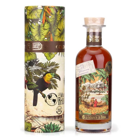 Rum la maison Colombia 13y cask Bourbon Ex liqueur cafe 48%