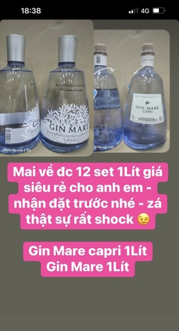 Gin Mare Capri 1000ml