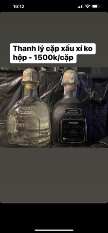 Set Patron sliver + patron xo : 700ml