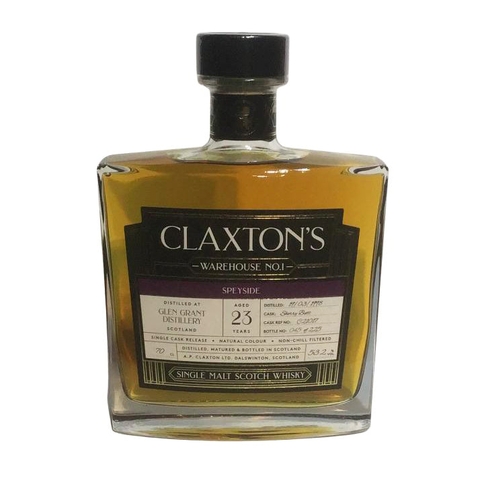 Claxton's Warehouse no1 Glen Grant 1998 23y Sherry butt 53.2% 700ml