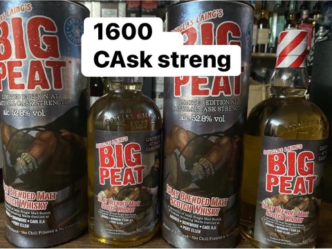 Big peat cask strength noel 2022 52.8% 700ml . Blended malt ( caol ila / bowmore / ardbeg / port ellen )