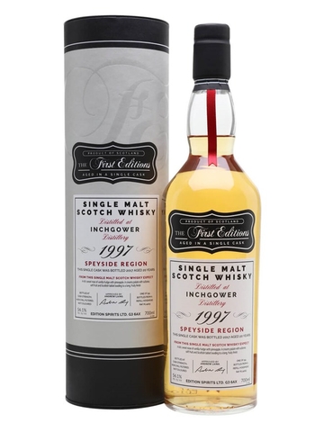 Inchgower 1997 20y single cask 56.1%