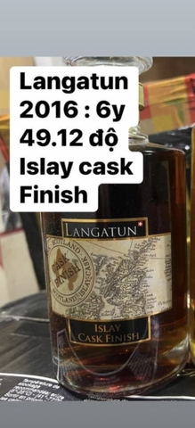 Langatun 2016 6y 49,12% Islay Cask Finish