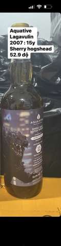 Aquative Lagavulin 2007 15y sherry hogshead 52,9%