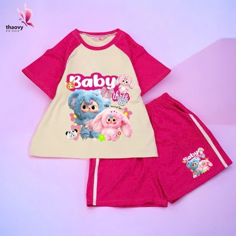 Bộ đồ ngủ pijama tay ngắnchất cotton mát lạnh đủ size Từ 10kg Đến 55kg - shopThaoanh kids