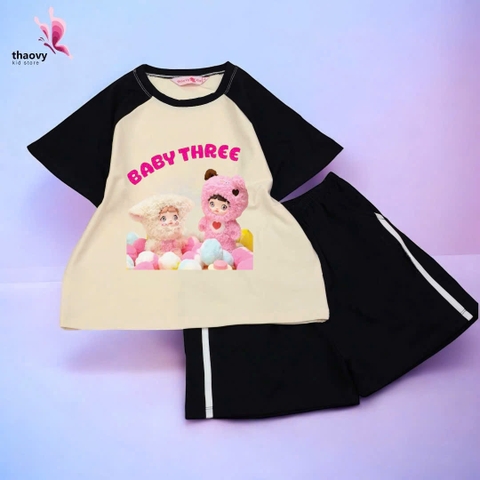 Bộ đồ ngủ pijama tay ngắnchất cotton mát lạnh đủ size Từ 10kg Đến 55kg - shopThaoanh kids
