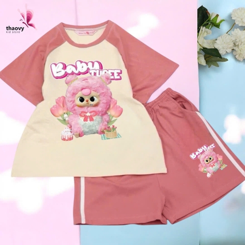 Bộ đồ ngủ pijama tay ngắn - chất cotton mát lạnh đủ size Từ 10kg Đến 55kg - shopThaoanh kids