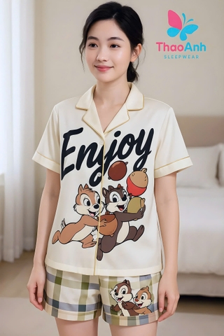 Đồ ngủ bận nhà cho người lớn - Chất vải LATIN mềm mịn sảng khoái - Đủ size cho mọi nhà