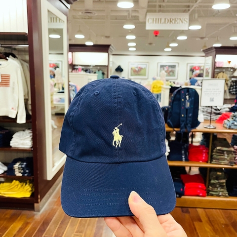 Mũ Polo Ralph Lauren Cotton -  Navy