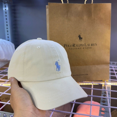 Mũ Polo Ralph Lauren Cotton -  Trắng