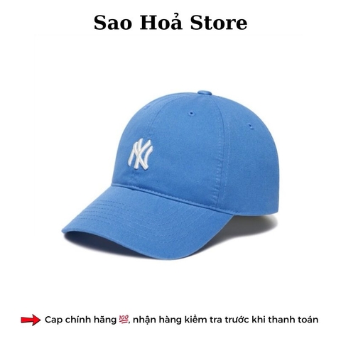 Mũ MLB Logo Nhỏ - Xanh Dương