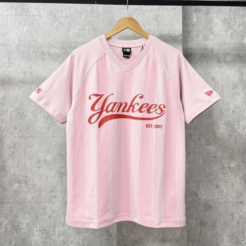 Áo Yankees Jersey Pink