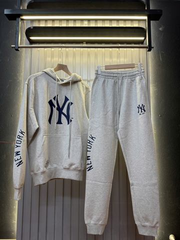 Hoodie Xám Ny Ngực