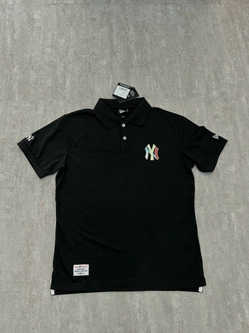 Polo NY Logo Thêu Màu
