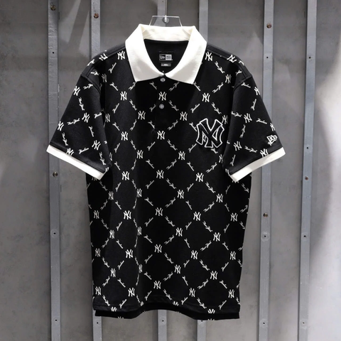 Polo  Mono Logo Thêu Xù