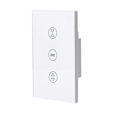 Công Tắc Rèm Cửa Thông Minh Wifi SmartZ WSC Mặt Kính Cảm Ứng