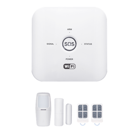 GW03- Bộ Báo Động Chống Trộm Qua WIFI + Sim GSM