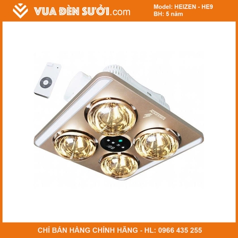 Đèn sưởi âm trần Heizen HE9