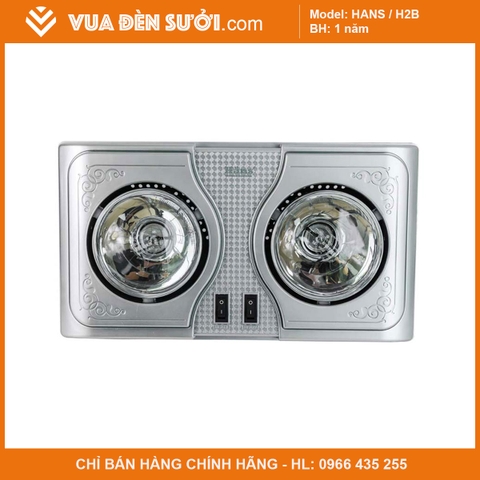 Đèn sưởi nhà tắm HANS - H2B