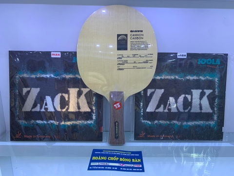Combo cốt Sanwei Cannon Carbon + Mặt Joola Zack