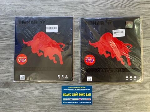 Mặt vợt TIBHAR CRAZY BULL