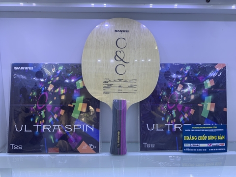 Combo cốt Sanwei C&C + Mặt Sanwei Ultra Spin